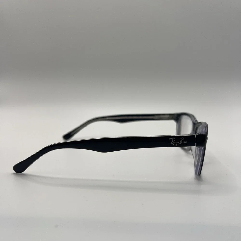 Ray Ban Kids RB1531 3529 48-16-130 Black Clear Flex Hinge Eyeglasses Frames Only